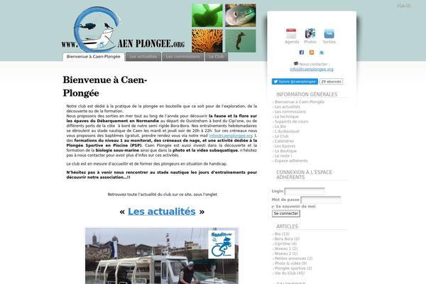 Fusion theme site design template sample