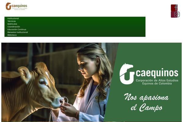 caequinos.edu.co site used Campress