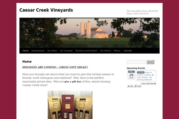 caesar-creek.com site used Twentyten1
