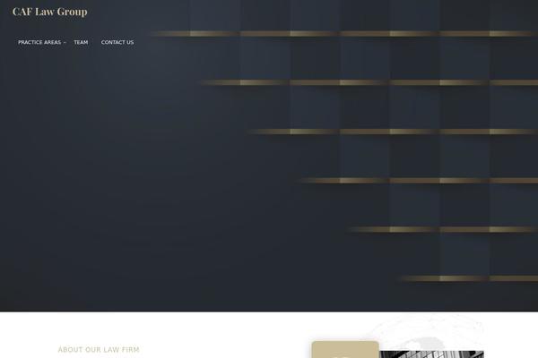 Site using Elementor-theme-core plugin