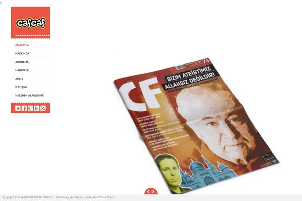Helix theme site design template sample