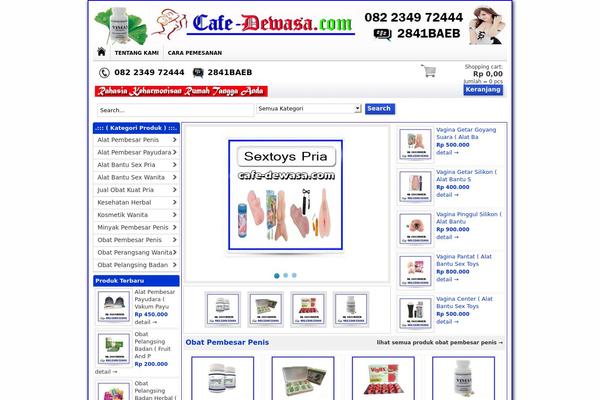 WP-Grosir theme site design template sample