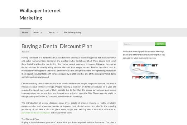 Coller theme site design template sample