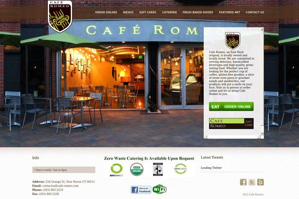 Foodlovers theme site design template sample