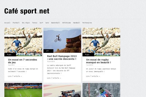 Gridly theme site design template sample