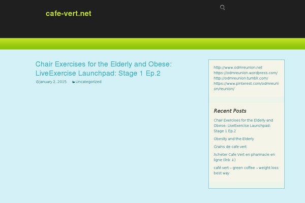 cafe-vert.net site used NuvioAxis Green