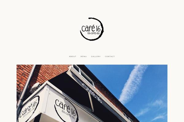 Padre theme site design template sample