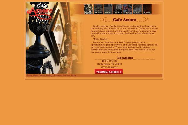 Ca theme site design template sample