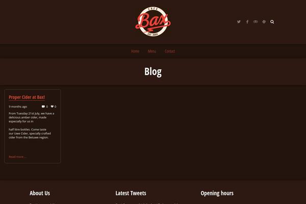 Linguini theme site design template sample