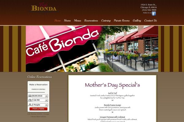 Spacious theme site design template sample