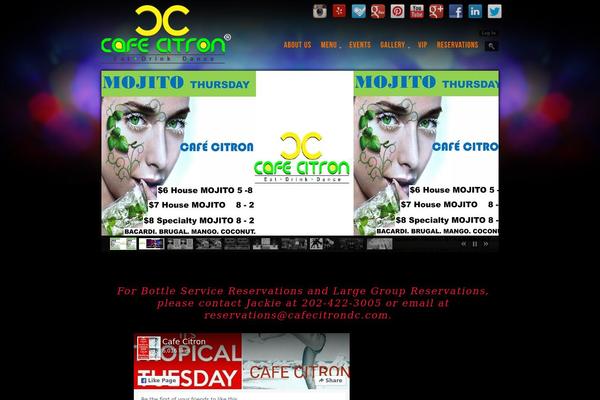 cafecitrondc.com site used Prestige