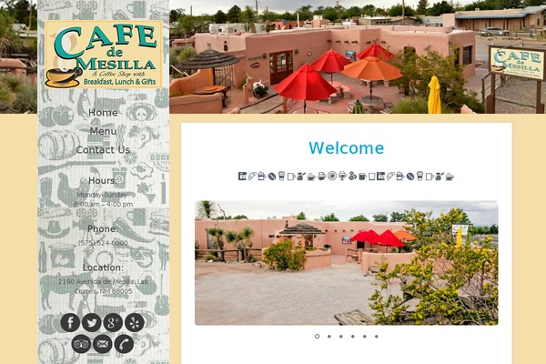 Eatery theme site design template sample