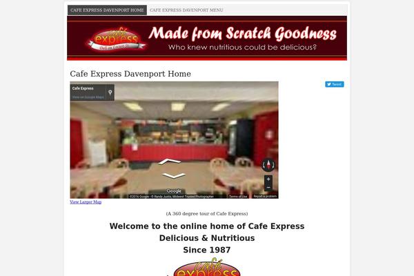 Prose theme site design template sample