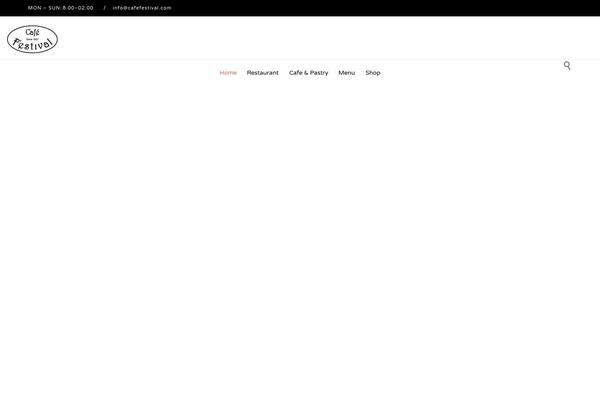Site using Foodpress plugin
