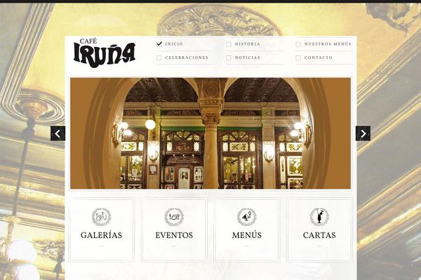cafeiruna.com site used Theme1651