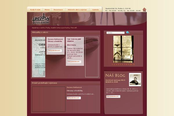 Jericho theme site design template sample