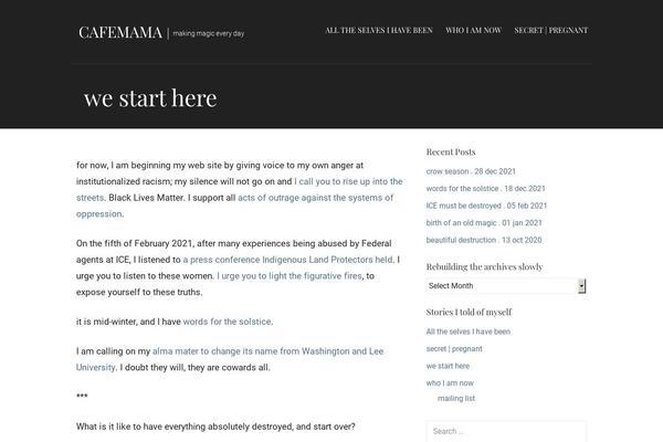 cafemama.com site used Velux