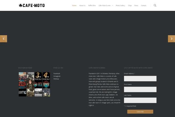 Salient2 theme site design template sample