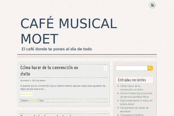 cafemusicalmoet.com site used Grisaille