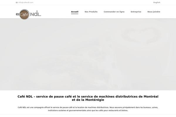 Shadow-child theme site design template sample