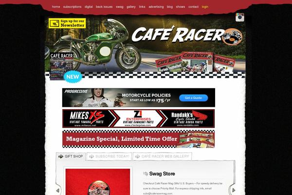 caferacermag.com site used Caferacermag