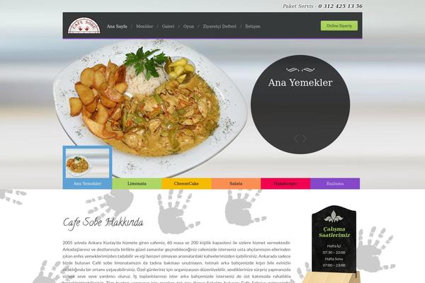 Seasons theme site design template sample