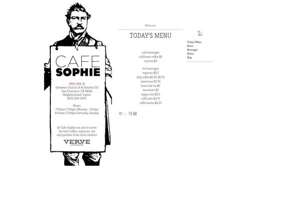 Ari theme site design template sample