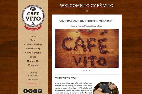 Eatery theme site design template sample