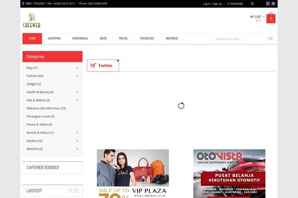 Oswad theme site design template sample