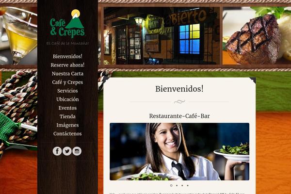Eatery theme site design template sample