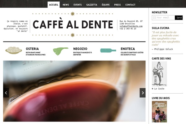 caffealdente.com site used Caffealdente