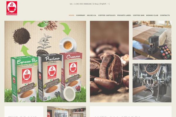 Baristawp theme site design template sample