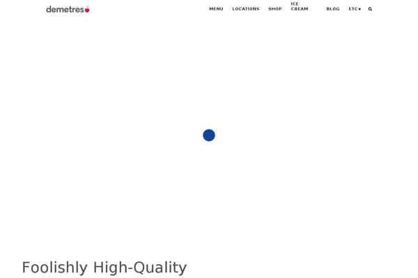 Site using Superfly-menu plugin