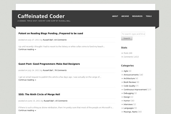 Corpo theme site design template sample