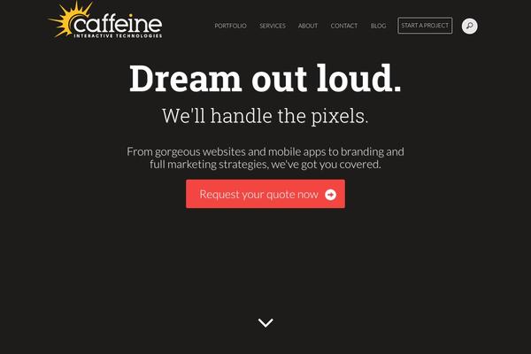 caffeineconsulting.com site used Caffeineit