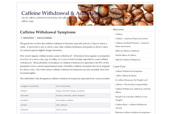 Prose theme site design template sample