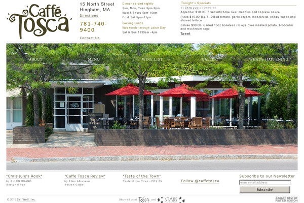 caffetoscahingham.com site used Caffetosca2