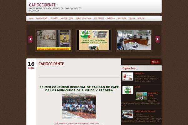 Rhea theme site design template sample