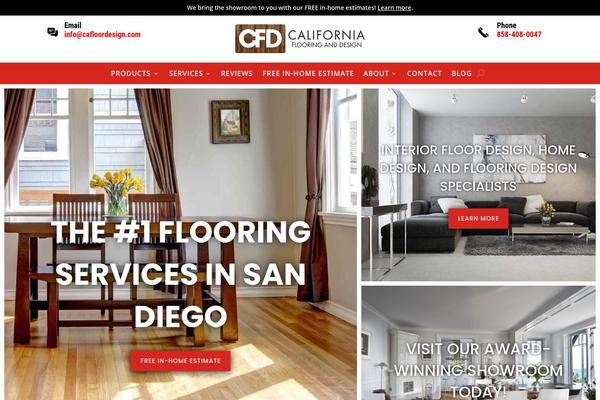 cafloordesign.com site used Rsd-divi