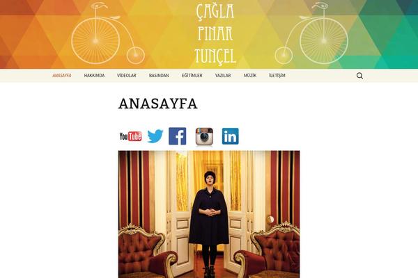 Twenty Thirteen theme site design template sample