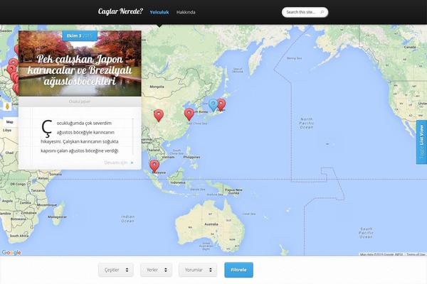 Explorable theme site design template sample