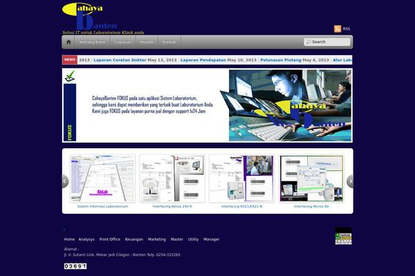 cahayabanten.com site used iTheme2
