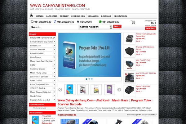 WP-Grosir theme site design template sample