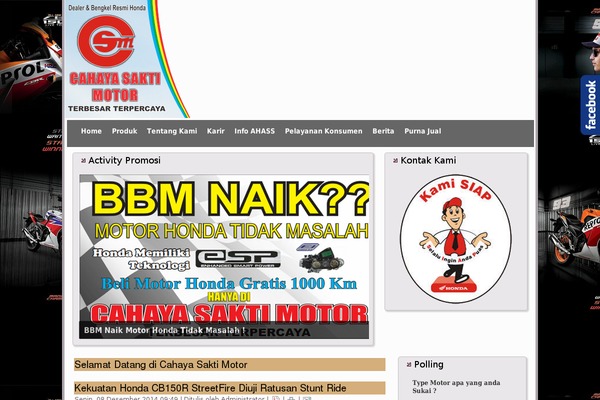 cahayasaktimotor.com site used Lovehonda-v1