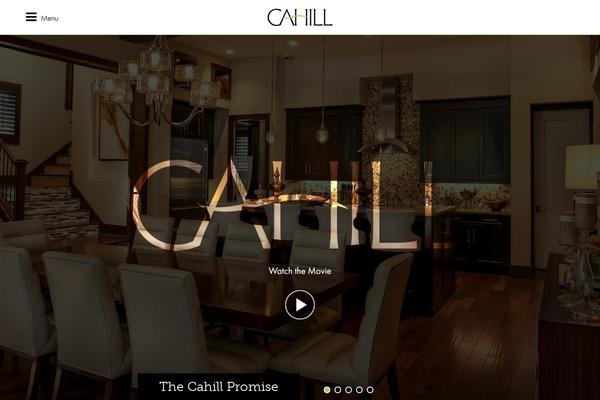 cahillhomes.com site used Cahillhomes