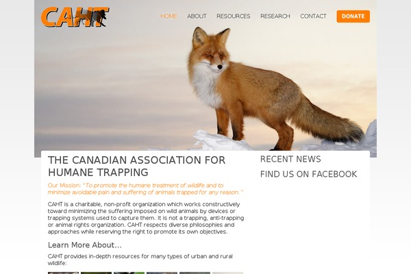 caht.ca site used Arrowsmith