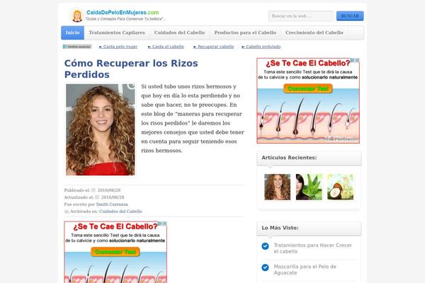 Prose theme site design template sample