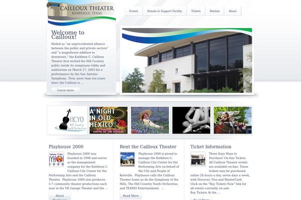 Crystal theme site design template sample