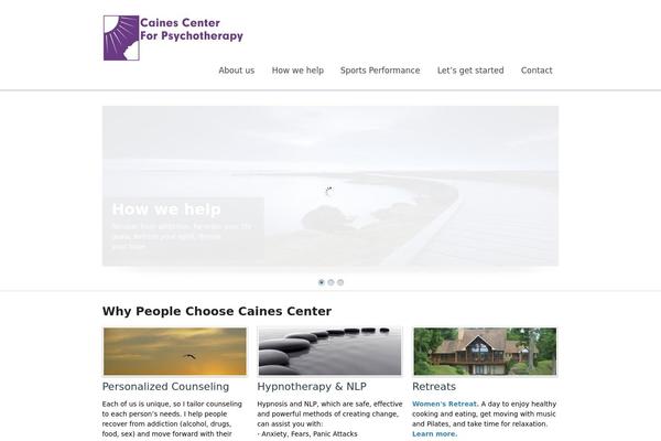 Simplicity theme site design template sample