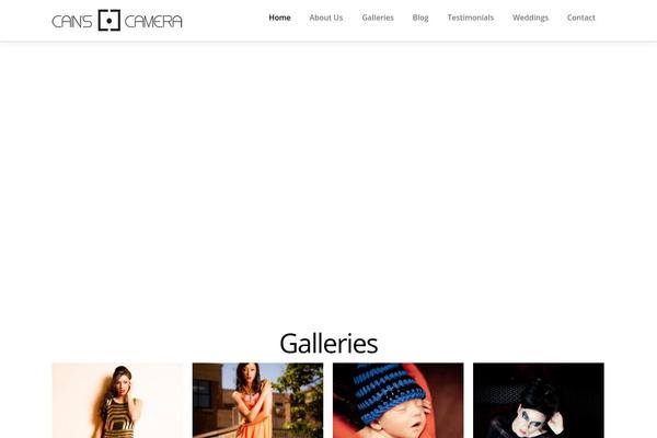 Mercury theme site design template sample